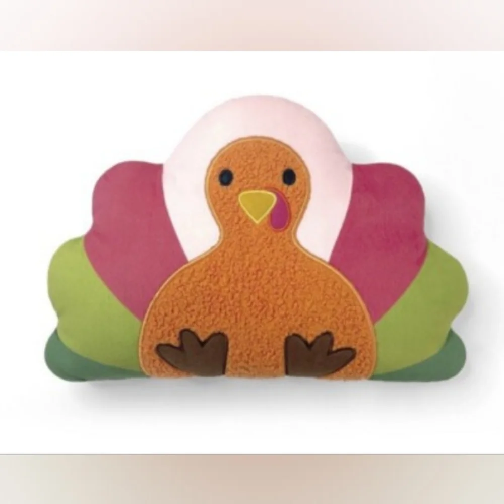 Target Colorful Turkey Fall Decorative Pillow
